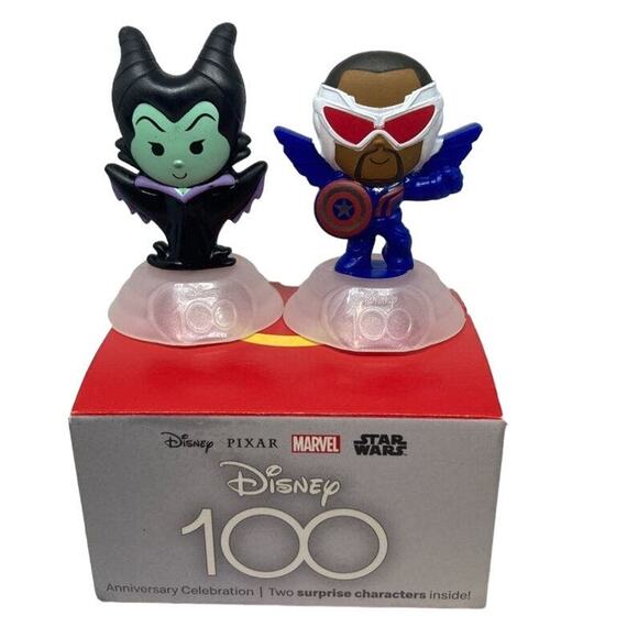 2023 McDonalds Disneys 100 Year Anniversary 29 Maleficent and Falcon New - Picture 1 of 2